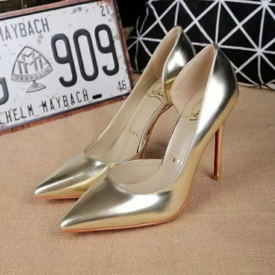 Christian Louboutin Shallow mouth stiletto heel Shoes Women--019